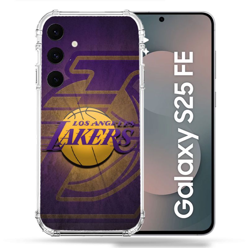 Coque Renforcée Pour Samsung Galaxy S25 FE Basket Los Angeles Lakers