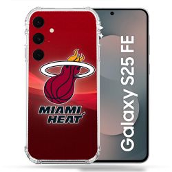 Coque Renforcée Pour Samsung Galaxy S25 FE Basket Miami Heat