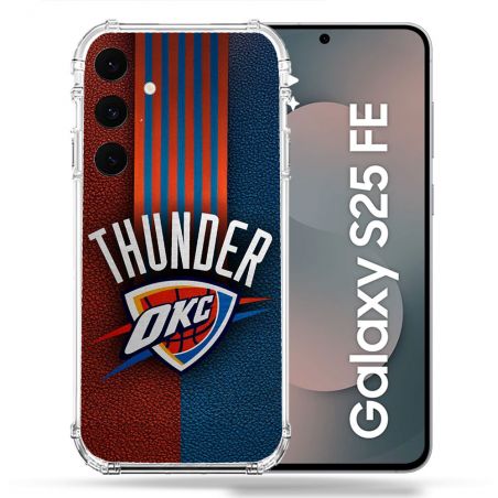 Coque Renforcée Pour Samsung Galaxy S25 FE Basket Oklahoma City Thunder