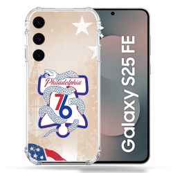Coque Renforcée Pour Samsung Galaxy S25 FE Basket Philadelphia 76ers