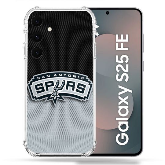Coque Renforcée Pour Samsung Galaxy S25 FE Basket San Antonio Spurs