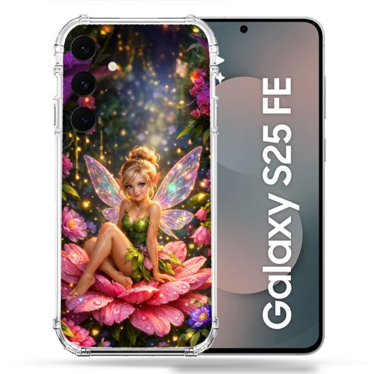 Coque Renforcée Pour Samsung Galaxy S25 FE Fantastique Fee Fleur