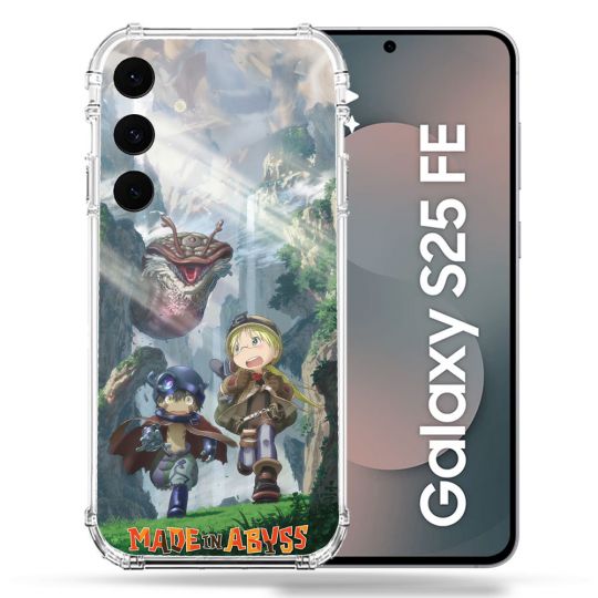 Coque Renforcée Pour Samsung Galaxy S25 FE Manga Made In Abyss Affiche