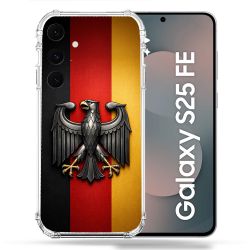 Coque Renforcée Pour Samsung Galaxy S25 FE Voyage Drapeau Allemagne