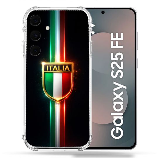 Coque Renforcée Pour Samsung Galaxy S25 FE Voyage Drapeau Italie 3 2026