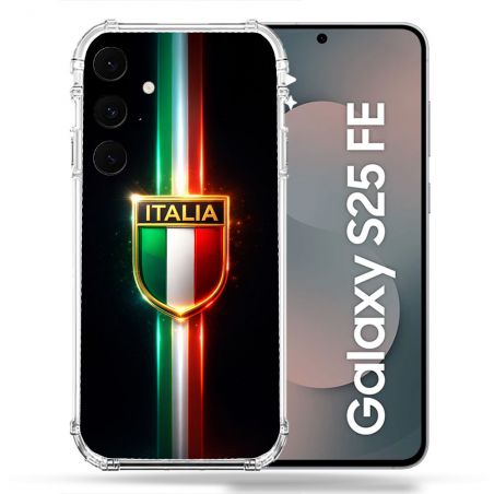 Coque Renforcée Pour Samsung Galaxy S25 FE Voyage Drapeau Italie 3 2026