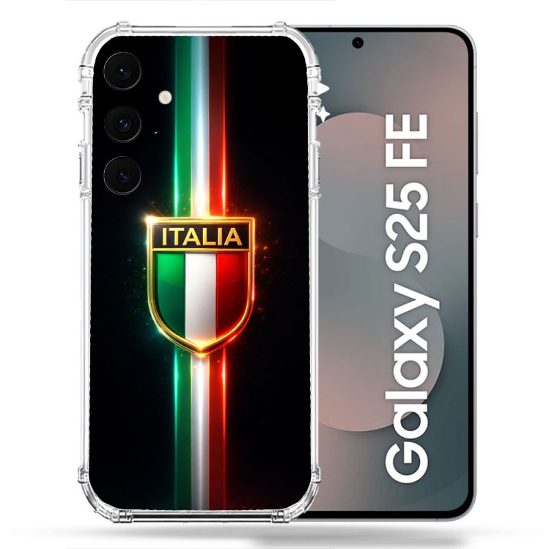 Coque Renforcée Pour Samsung Galaxy S25 FE Voyage Drapeau Italie 3 2026
