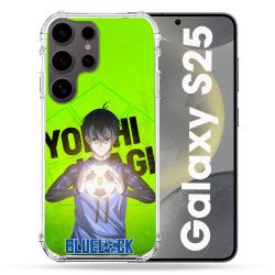 Coque Renforcée Pour Samsung Galaxy S25 Manga Blue Lock Yoichi Isagi