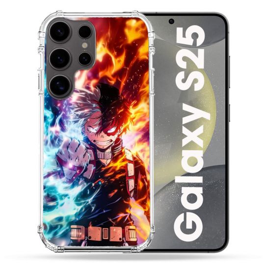 Coque Renforcée Pour Samsung Galaxy S25 Manga My Hero Academia Shoto Portrait