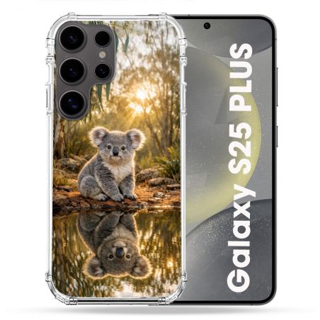 Coque Renforcée Pour Samsung Galaxy S25 PLUS Animal Koala Reflet