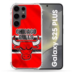 Coque Renforcée Pour Samsung Galaxy S25 PLUS Basket Chicago Bulls