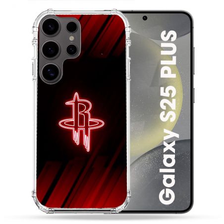 Coque Renforcée Pour Samsung Galaxy S25 PLUS Basket Houston Rockets