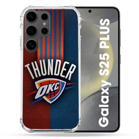Coque Renforcée Pour Samsung Galaxy S25 PLUS Basket Oklahoma City Thunder