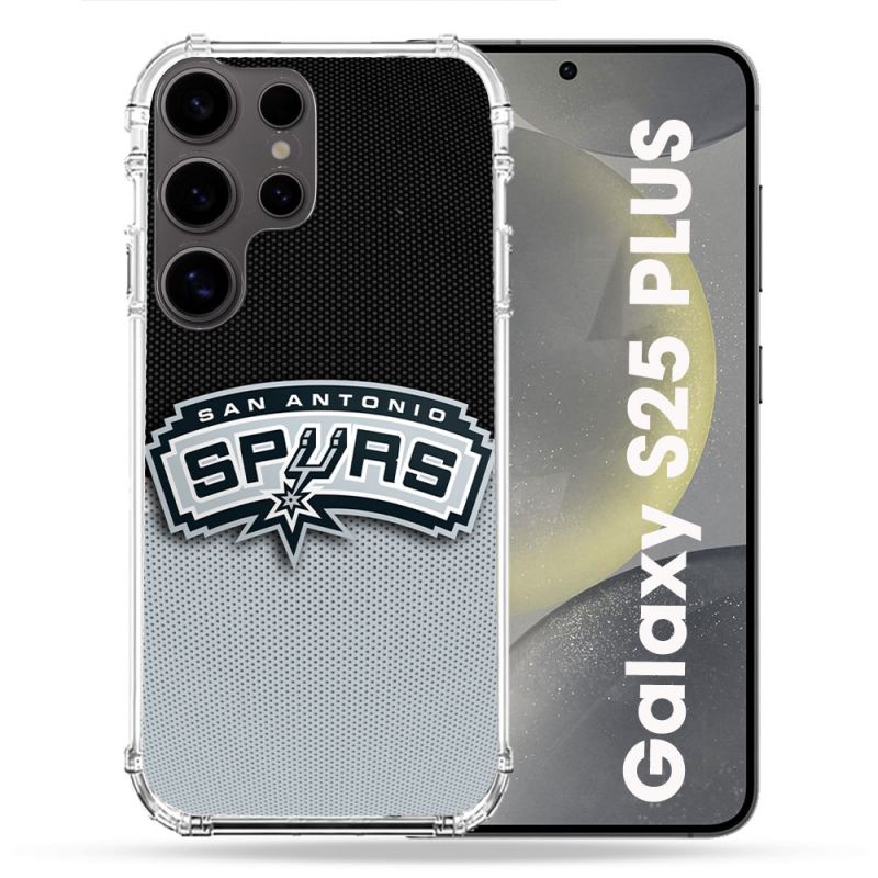 Coque Renforcée Pour Samsung Galaxy S25 PLUS Basket San Antonio Spurs