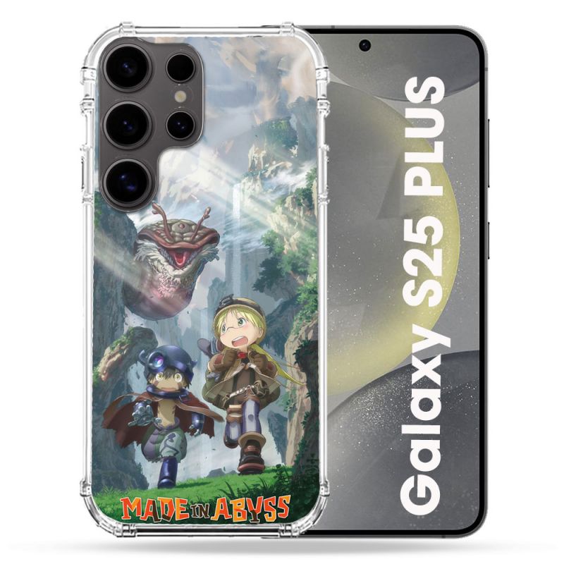 Coque Renforcée Pour Samsung Galaxy S25 PLUS Manga Made In Abyss Affiche