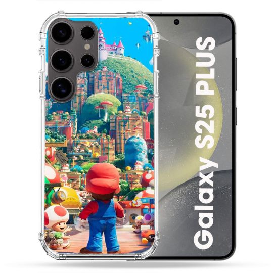 Coque Renforcée Pour Samsung Galaxy S25 PLUS Nintendo World