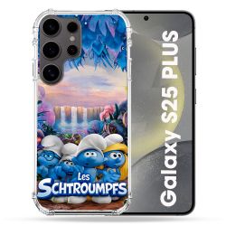 Coque Renforcée Pour Samsung Galaxy S25 PLUS Schtroumpfs Forêt