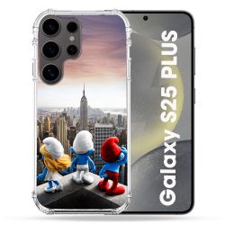 Coque Renforcée Pour Samsung Galaxy S25 PLUS Schtroumpfs New York