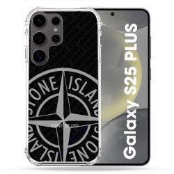 Coque Renforcée Pour Samsung Galaxy S25 PLUS Stone Island Gris