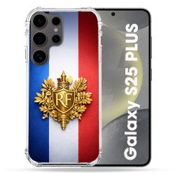Coque Renforcée Pour Samsung Galaxy S25 PLUS Voyage Drapeau France