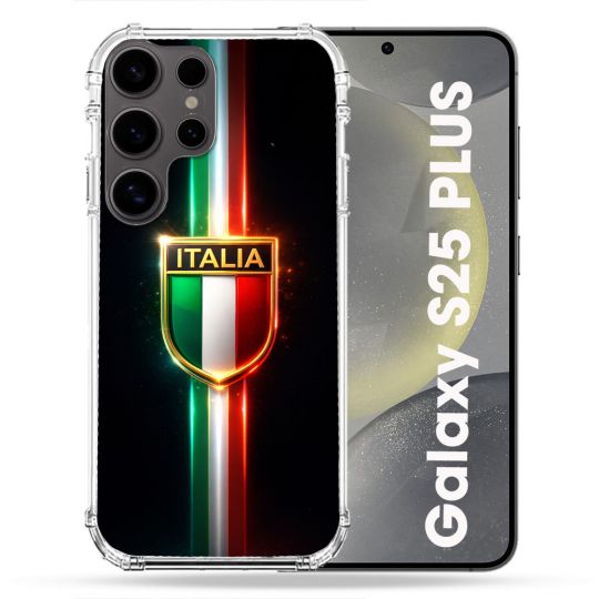 Coque Renforcée Pour Samsung Galaxy S25 PLUS Voyage Drapeau Italie 3 2026