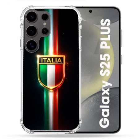 Coque Renforcée Pour Samsung Galaxy S25 PLUS Voyage Drapeau Italie 3 2026