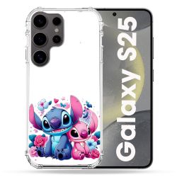 Coque Renforcée Pour Samsung Galaxy S25 Stitch Love