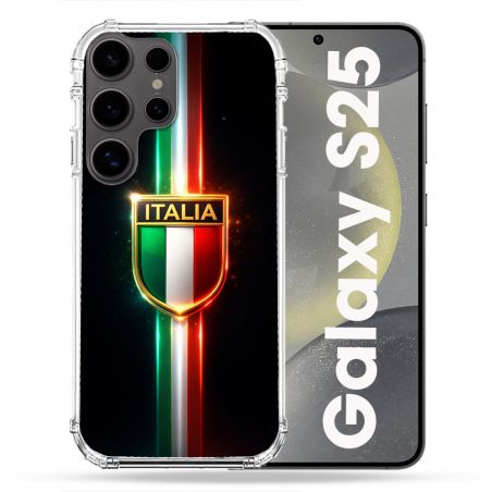 Coque Renforcée Pour Samsung Galaxy S25 Voyage Drapeau Italie 3 2026
