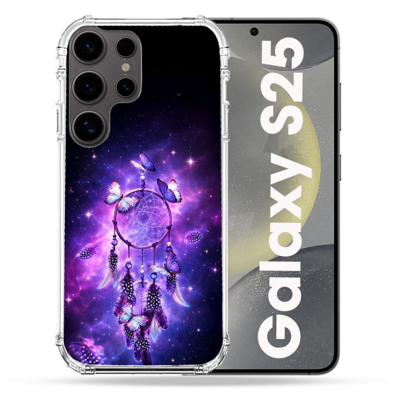 Coque Renforcée Pour Samsung Galaxy S25 Zen Attrape Reve Papillon 2026
