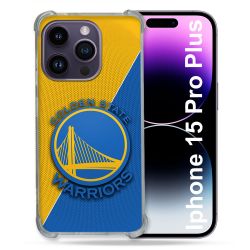 Coque Renforcée Pour Iphone 15 Pro Plus Basket Golden State Warriors