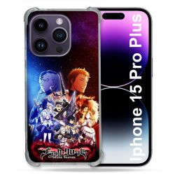 Coque Renforcée Pour Iphone 15 Pro Plus Manga Black Clover Affiche