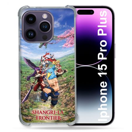 Coque Renforcée Pour Iphone 15 Pro Plus Manga Shangri La Frontier Affiche