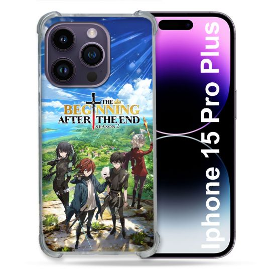 Coque Renforcée Pour Iphone 15 Pro Plus Manga The Beginning After The End Affiche
