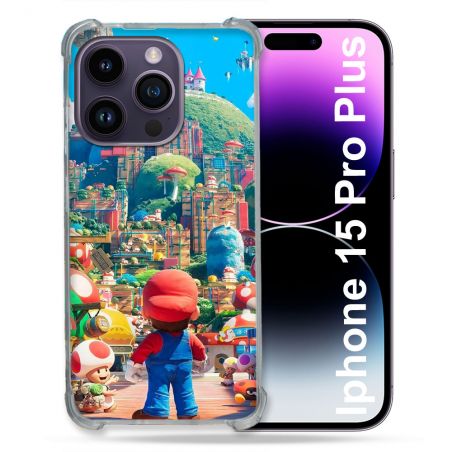 Coque Renforcée Pour Iphone 15 Pro Plus Nintendo World