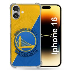 Coque Renforcée Pour Iphone 16 Basket Golden State Warriors