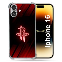 Coque Renforcée Pour Iphone 16 Basket Houston Rockets