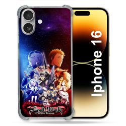 Coque Renforcée Pour Iphone 16 Manga Black Clover Affiche