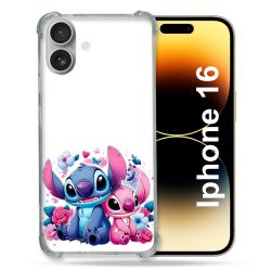 Coque Renforcée Pour Iphone 16 Stitch Love
