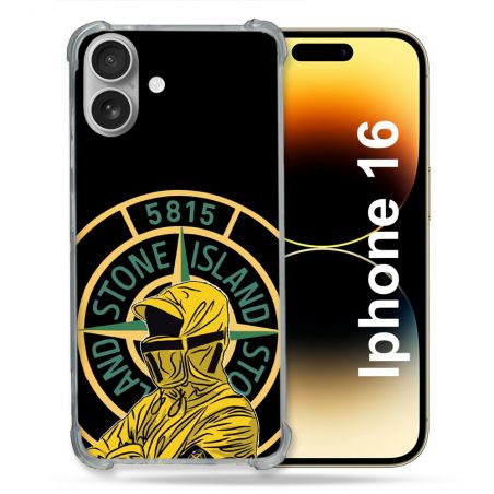 Coque Renforcée Pour Iphone 16 Stone Island Color