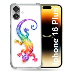 Coque Renforcée Pour Iphone 16 Plus Animal Salamandre Color 2026