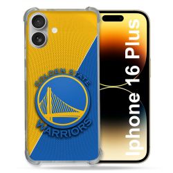 Coque Renforcée Pour Iphone 16 Plus Basket Golden State Warriors