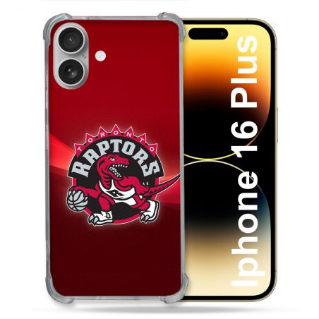 Coque Renforcée Pour Iphone 16 Plus Basket Toronto Raptors