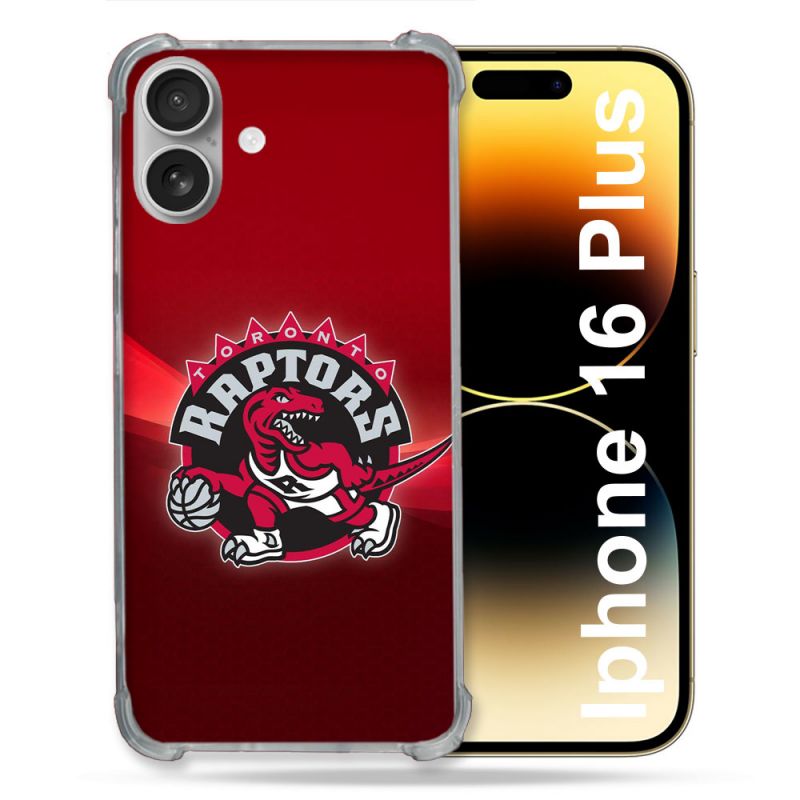Coque Renforcée Pour Iphone 16 Plus Basket Toronto Raptors