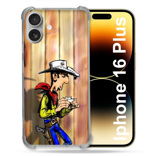 Coque Renforcée Pour Iphone 16 Plus Lucky Luke