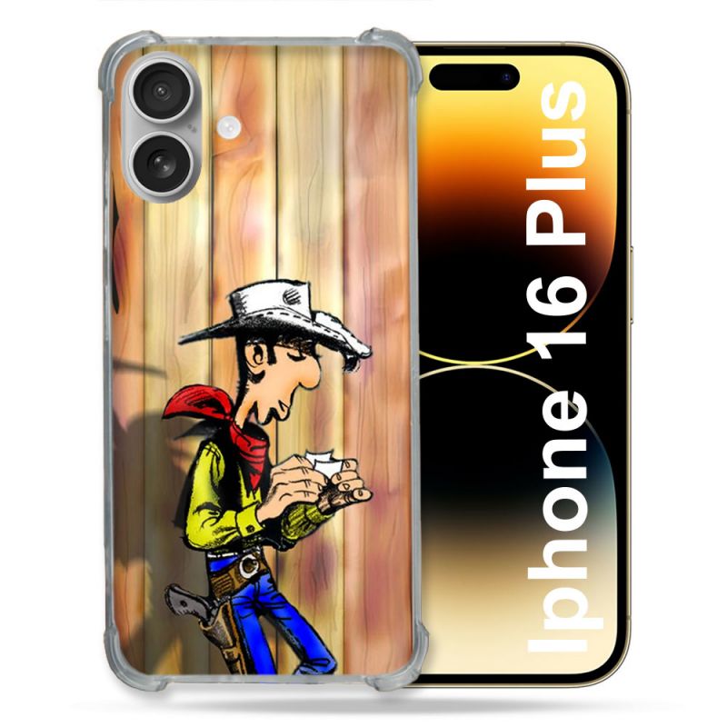 Coque Renforcée Pour Iphone 16 Plus Lucky Luke