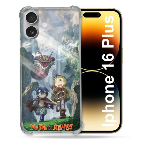 Coque Renforcée Pour Iphone 16 Plus Manga Made In Abyss Affiche