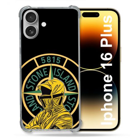 Coque Renforcée Pour Iphone 16 Plus Stone Island Color