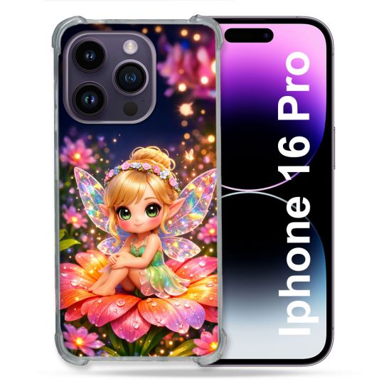 Coque Renforcée Pour Iphone 16 Pro Fantastique Fee Kawaii