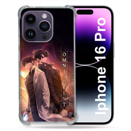Coque Renforcée Pour Iphone 16 Pro Manga Lecteur Omniscient Affiche