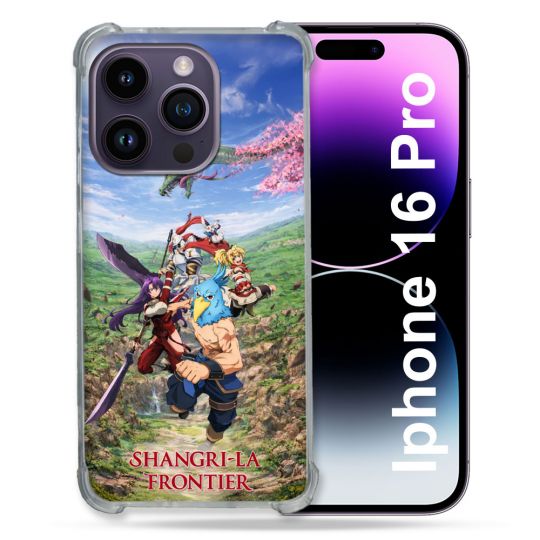 Coque Renforcée Pour Iphone 16 Pro Manga Shangri La Frontier Affiche